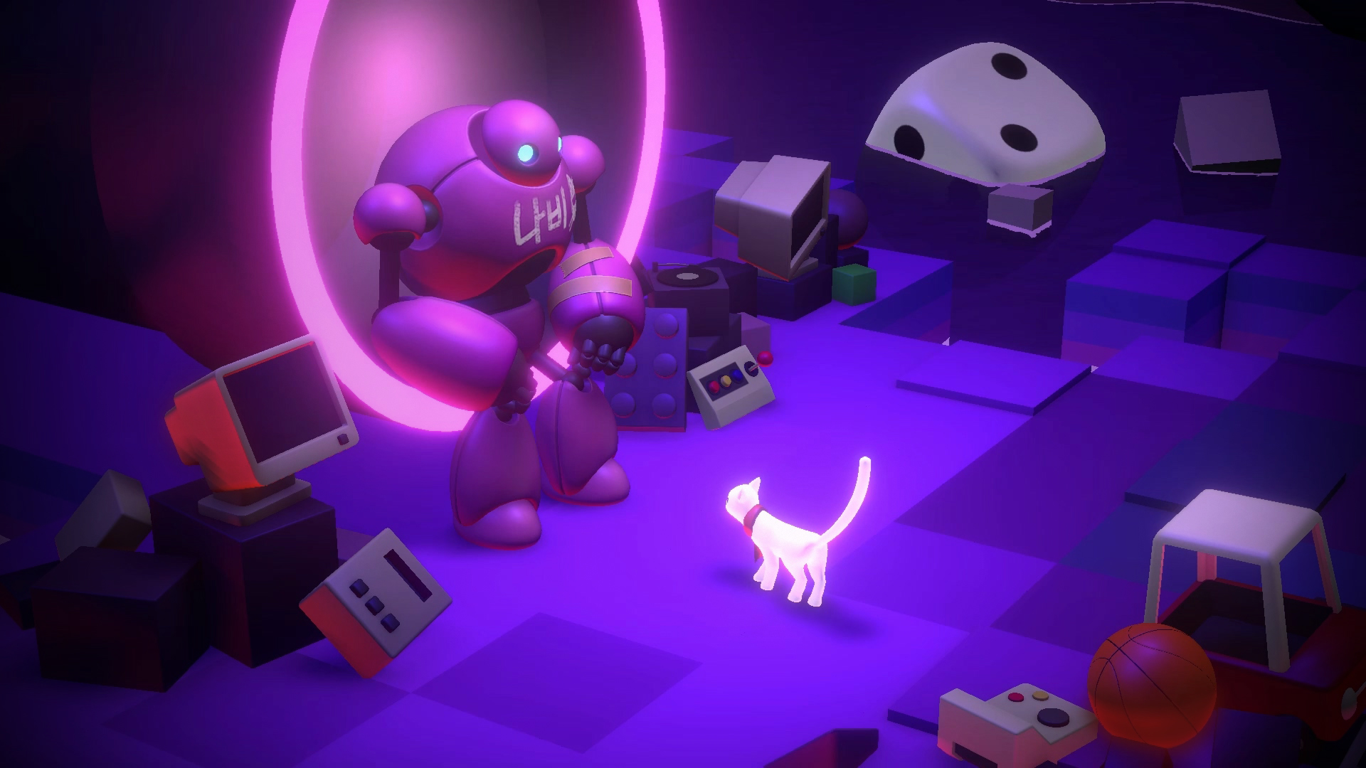The Pink Robot hideout artwork